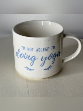 Threshold “I’m Not Asleep I’m Doing Yoga” Mug